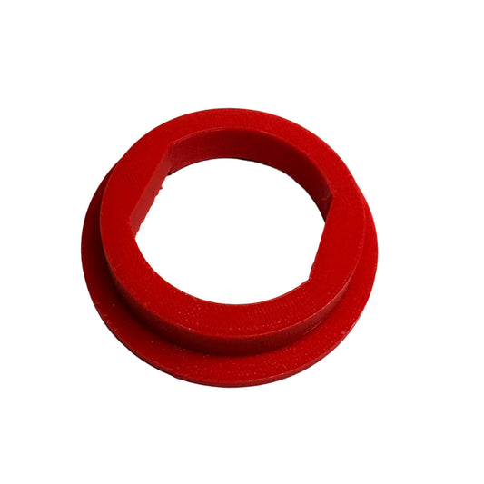 Red OPV retention ring for re-breather