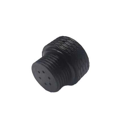 Black DIN Cap